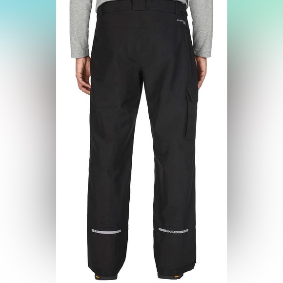 NWOT mens XL black snow pants - Picture 2 of 8
